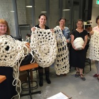 Extreme Giant Arm Crochet Workshop Sydney