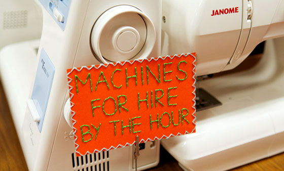 Sewing machine hire