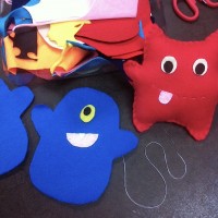 Kids Monster Softie Toy Sewing Workshop