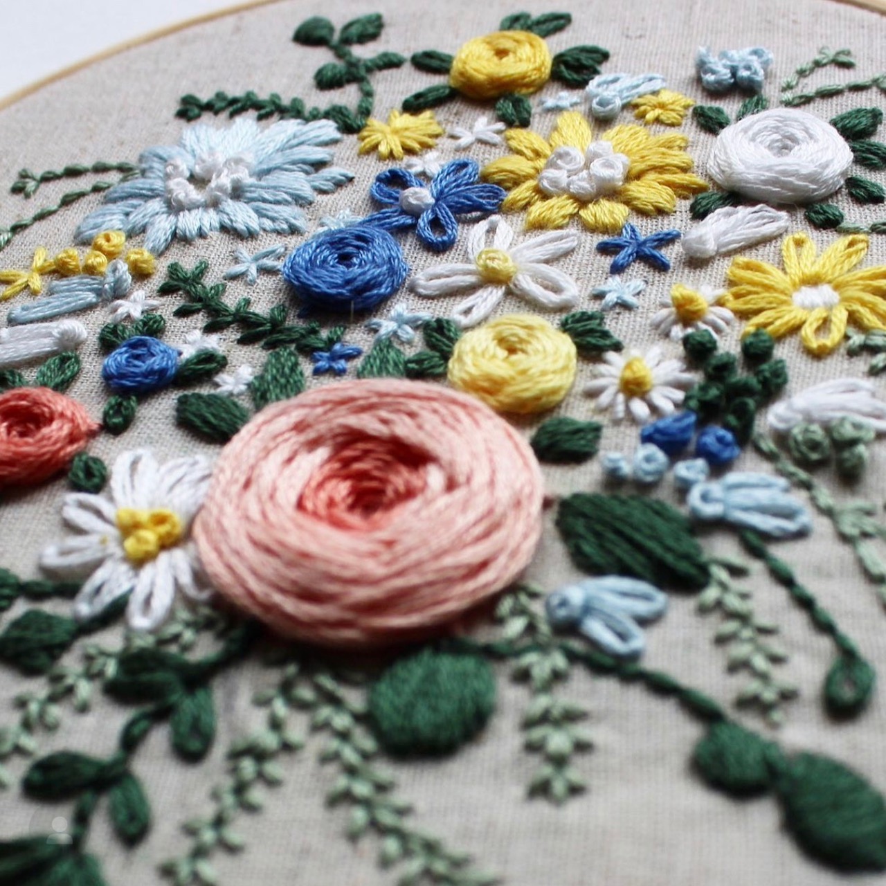 Intermediate Hand Embroidery Classes in Sydney